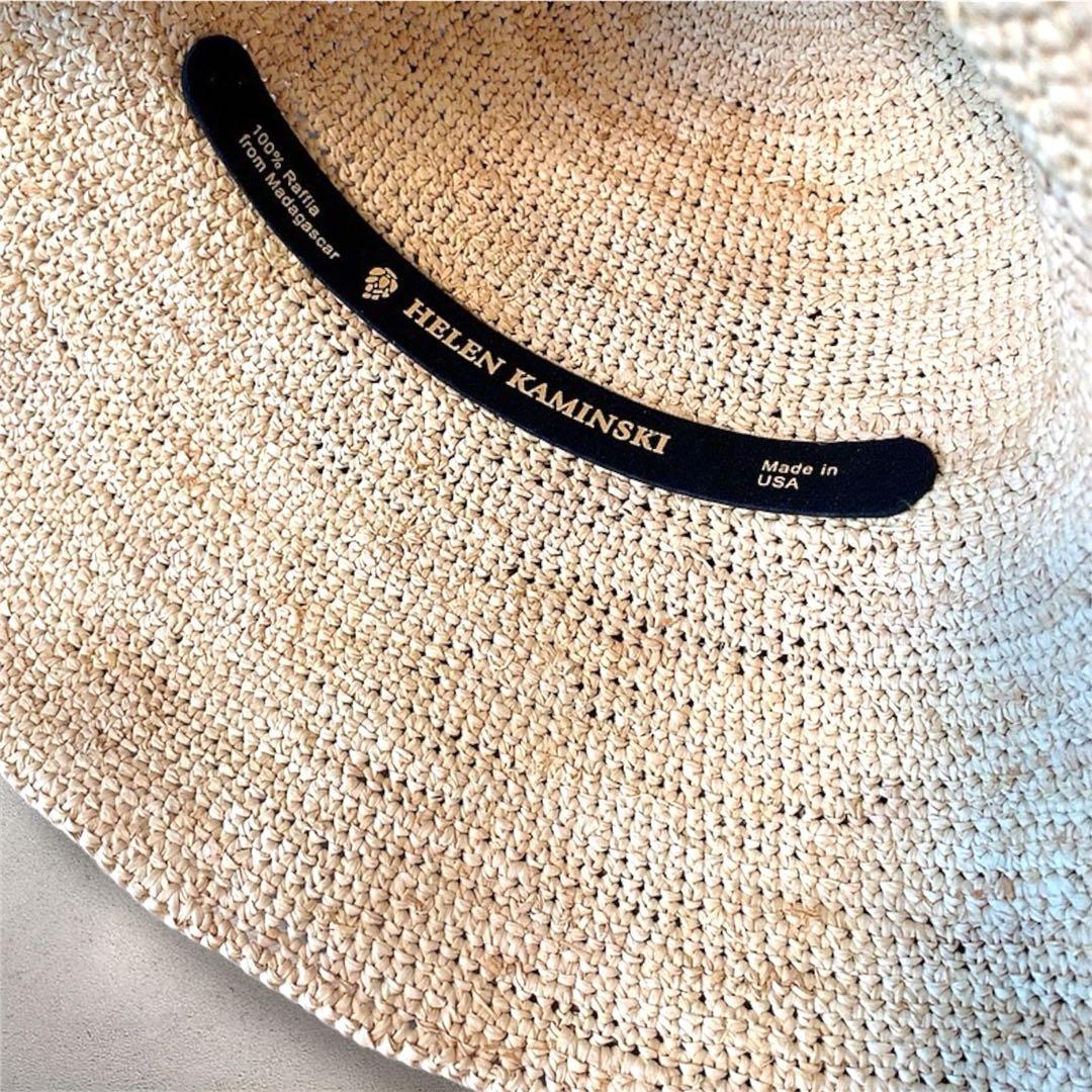 土日値下げ！◆HELEN KAMINSKI ラフィア ハット 麦わら帽子◆