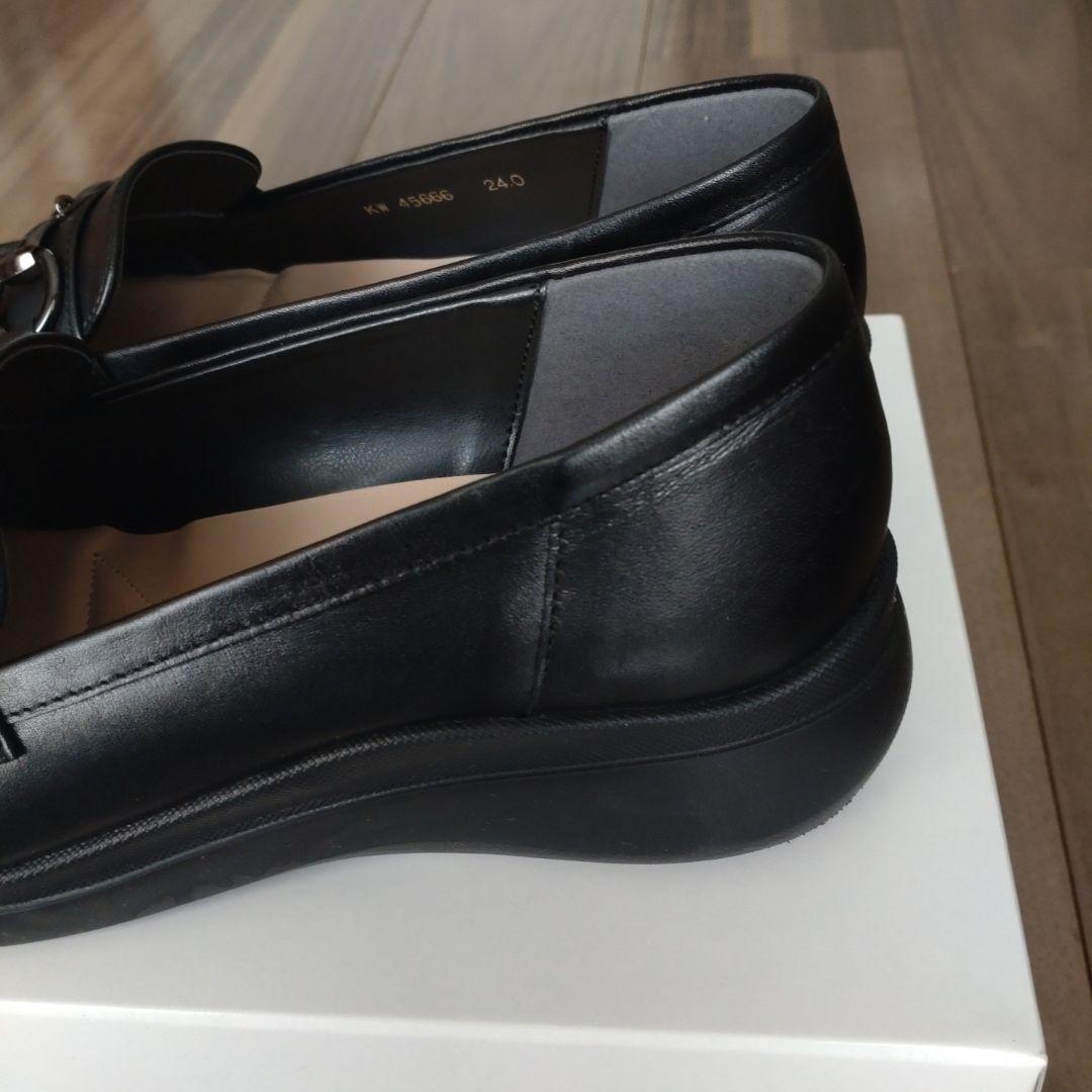 DIANA ブラックローファー