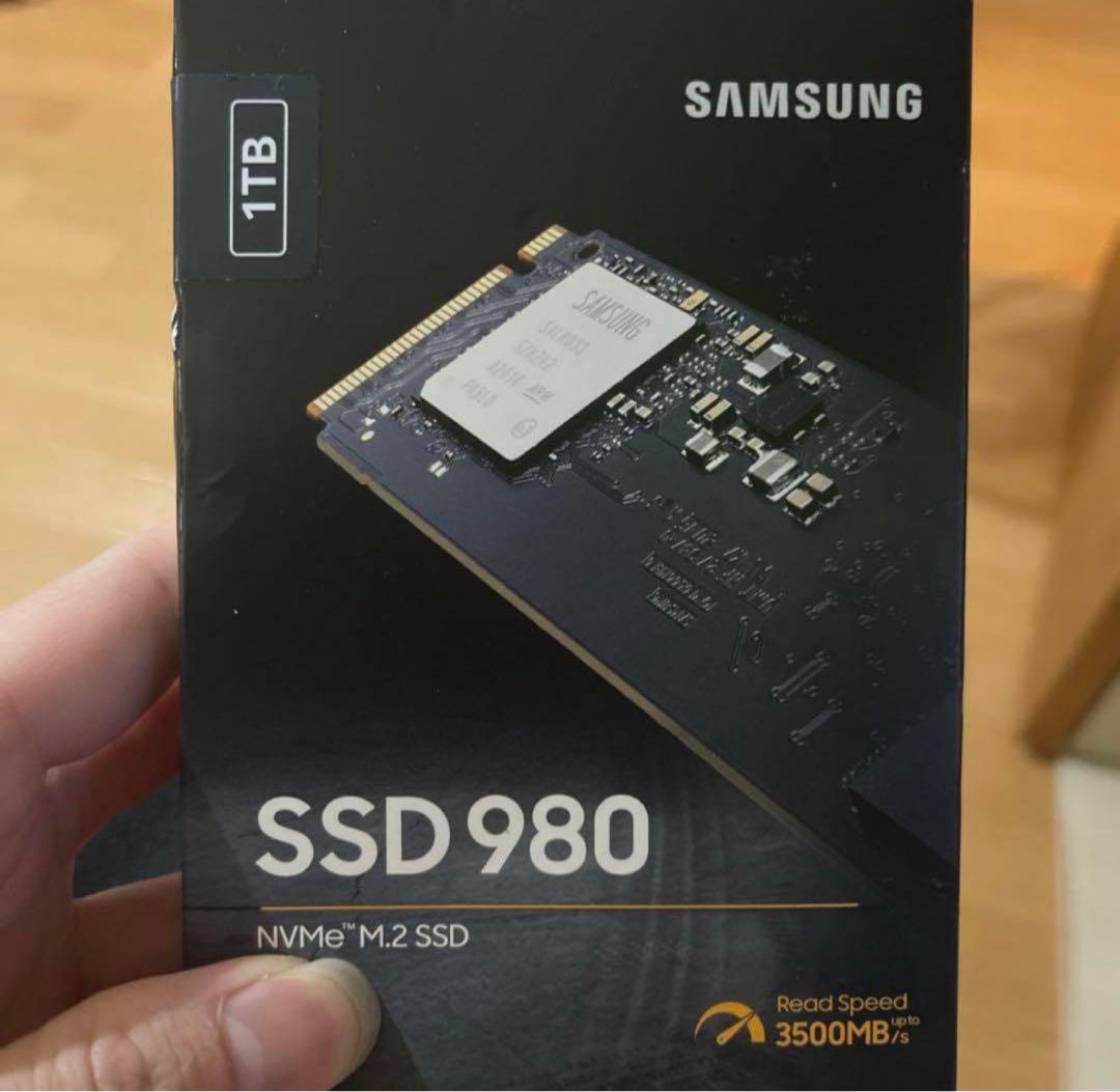 内蔵型SSD Samsung SSD 980 1TB NVMe M.2