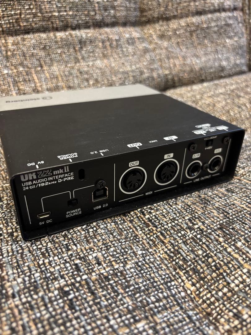 美品✨Steinberg UR22mkII オーディオインターフェース