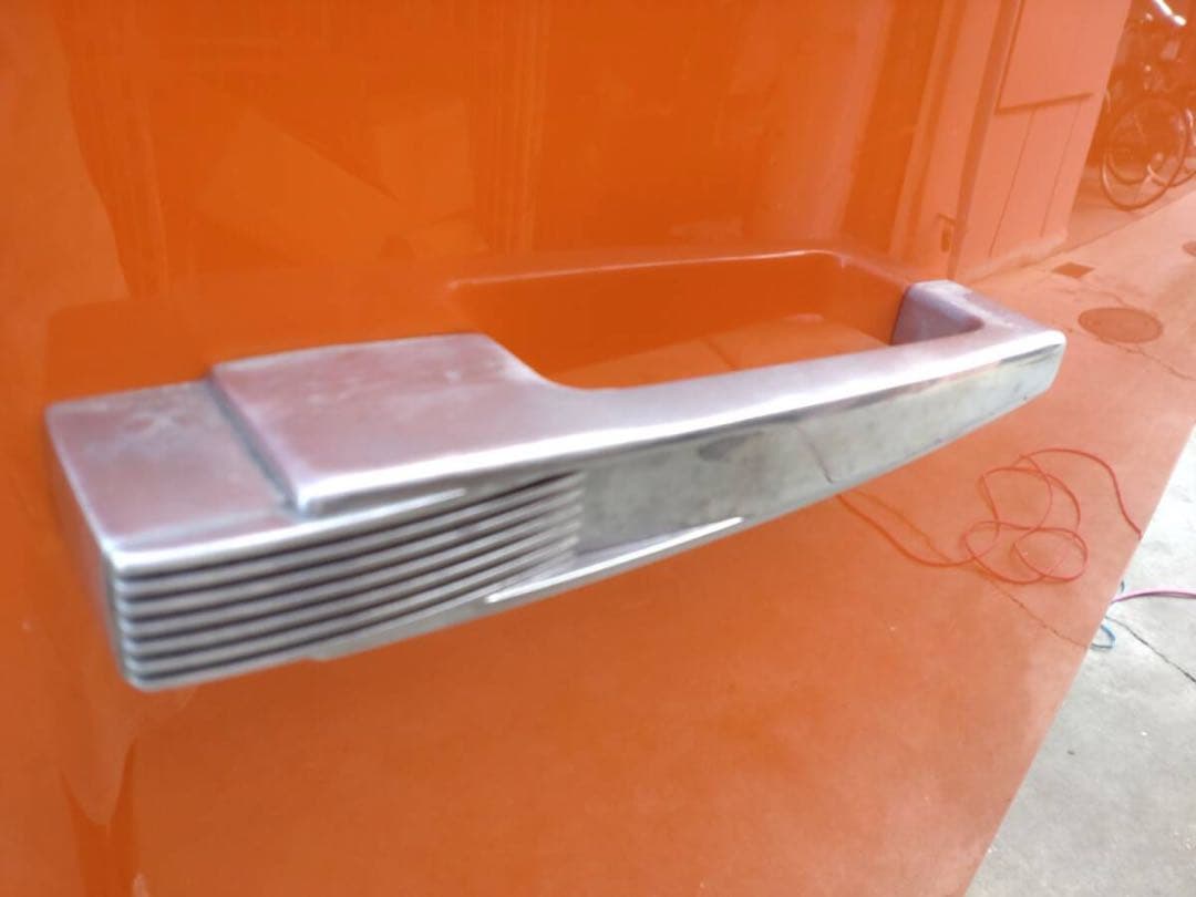 SMEG オレンジ冷蔵庫 アメリカンレトロスタイル