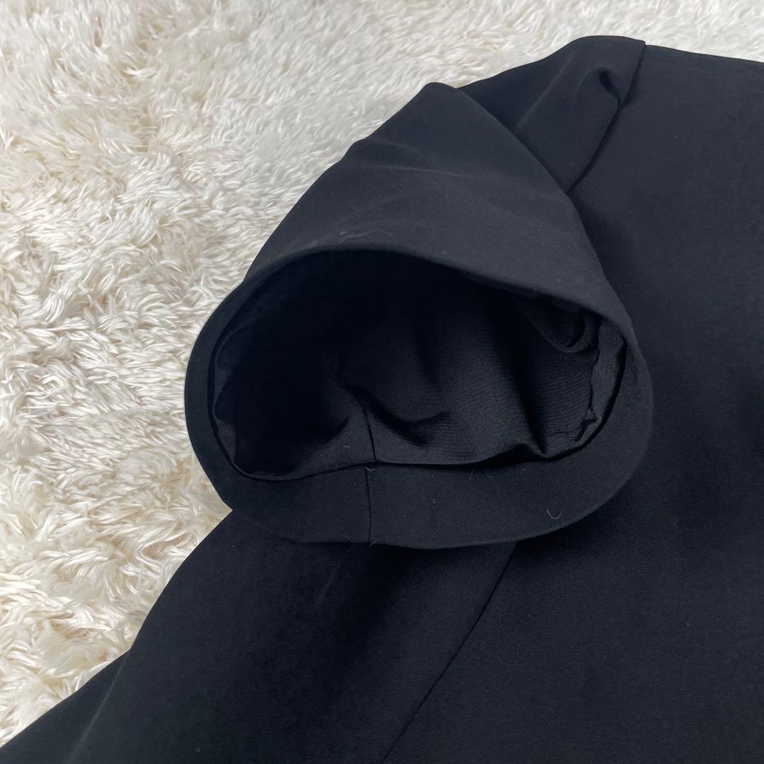 Rene ルネ　フロントジップ　フレアワンピース　半袖　32