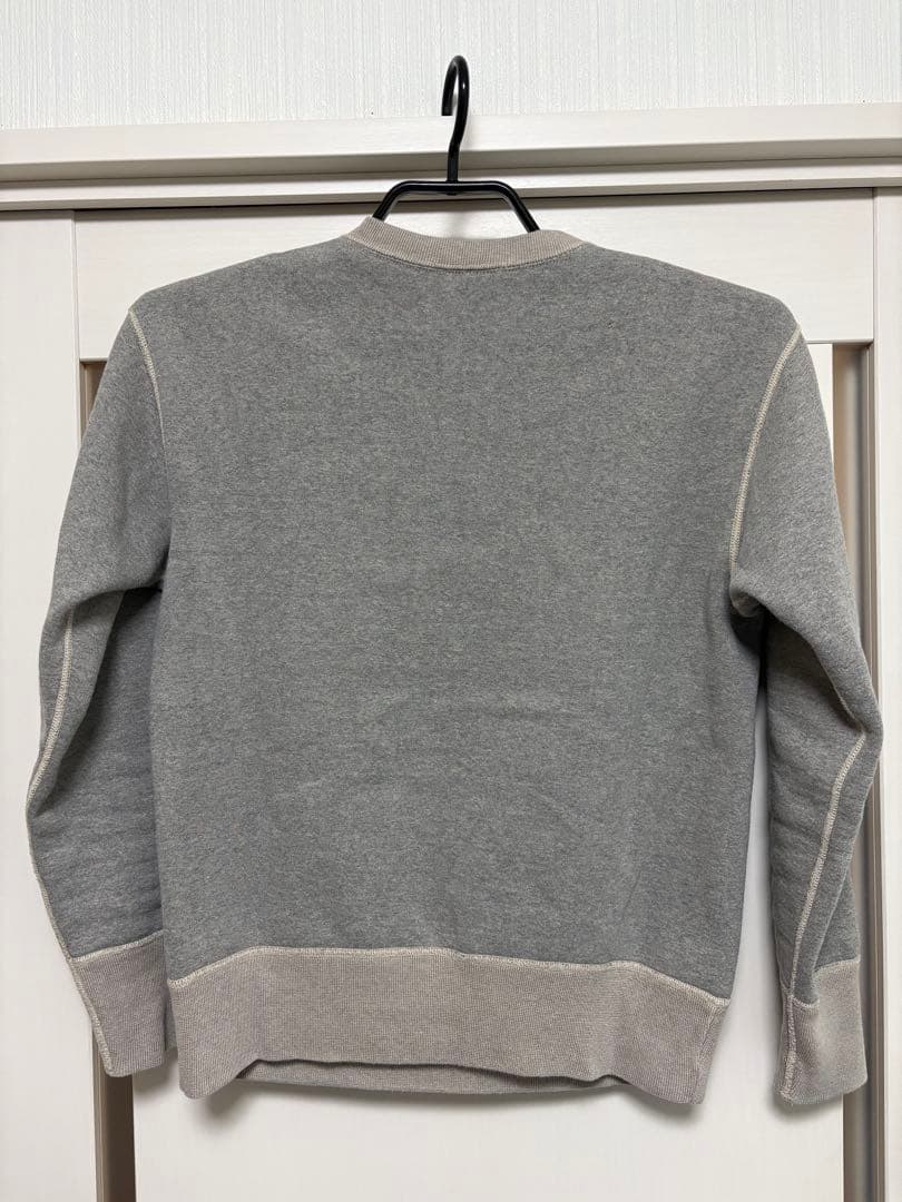 デラックスウエア　ハーフジップスウェット　サイズM