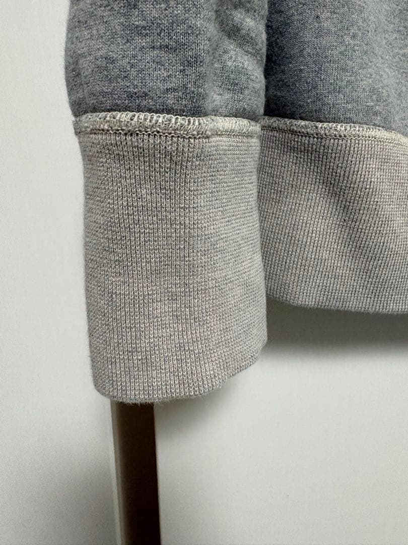 デラックスウエア　ハーフジップスウェット　サイズM