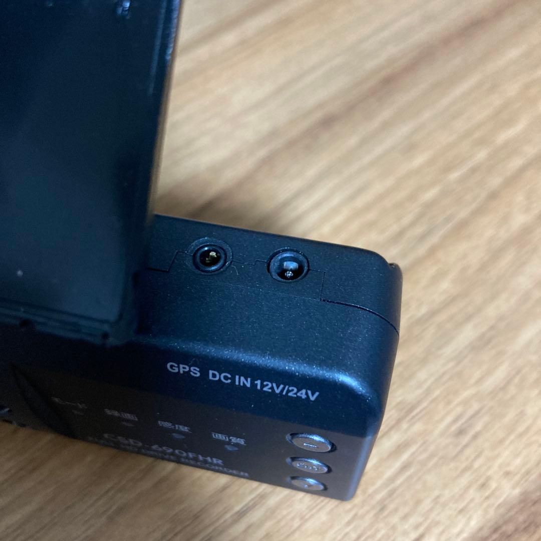CSD-690FHR　 ドライブレコーダー 　車内カメラ搭載