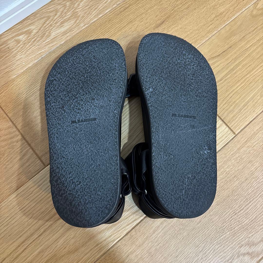 JIL SANDER ジルサンダー レザーサンダル 40
