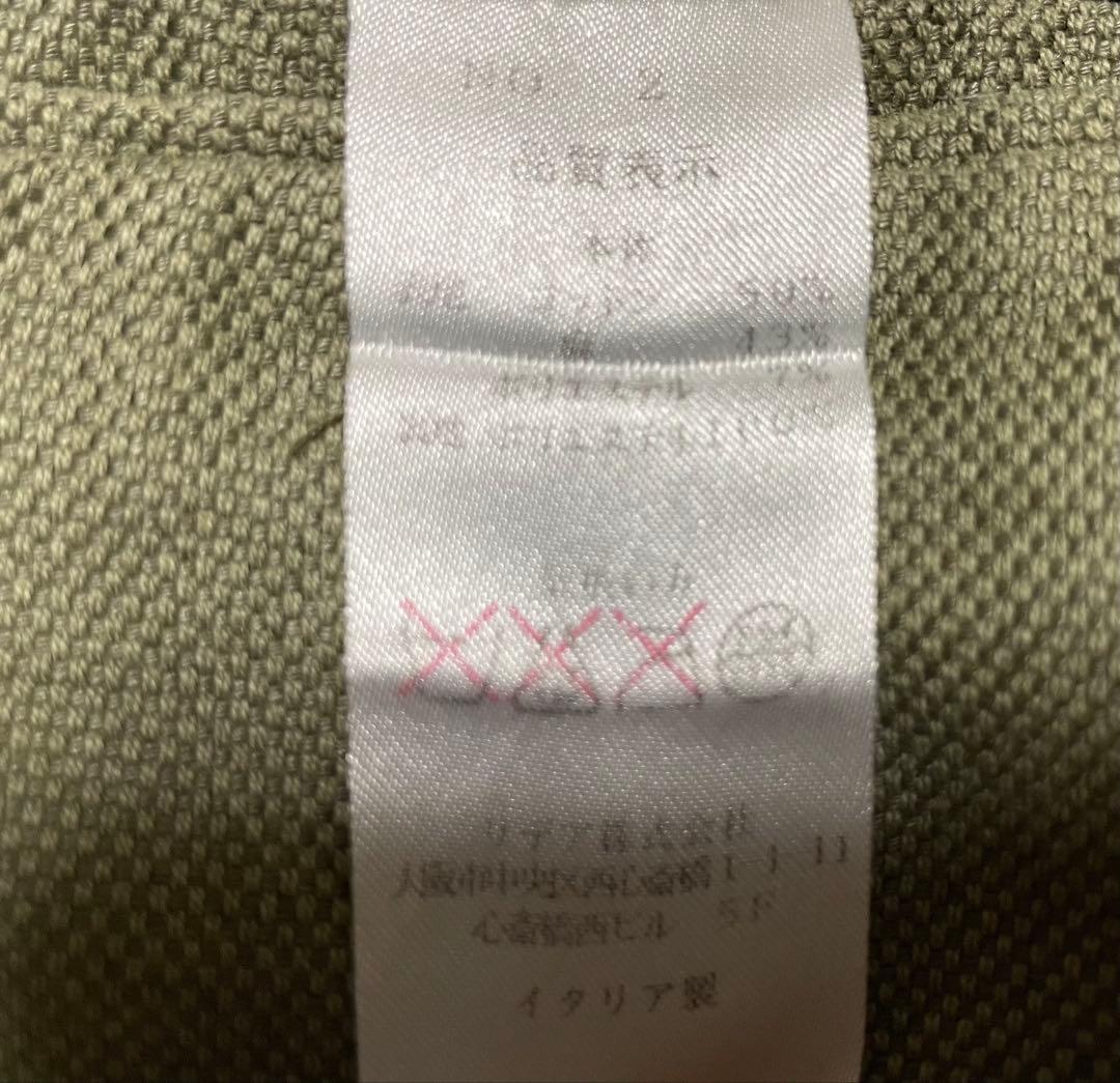 ラルディーニ サファリジャケット タリアトーレ コットンリネン 50