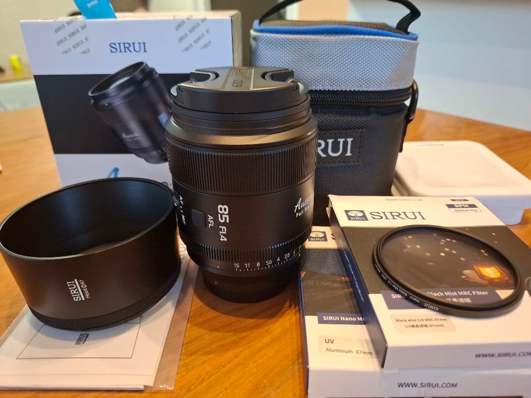 【最終値引き】SIRUI 85mm F1.4 レンズ