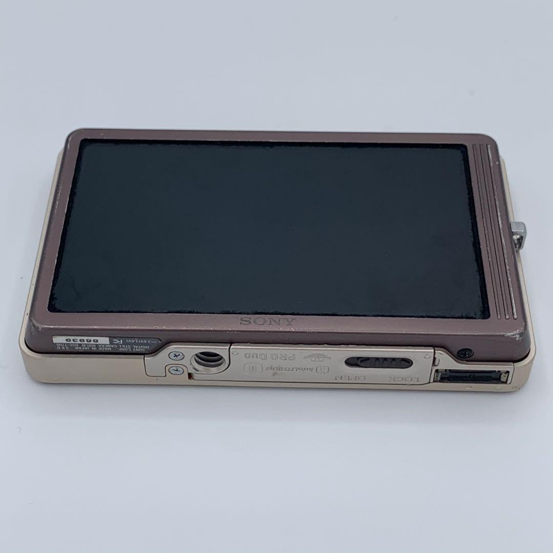 ソニー　Cyber-shot サイバーショット DSC-T700 ゴールド