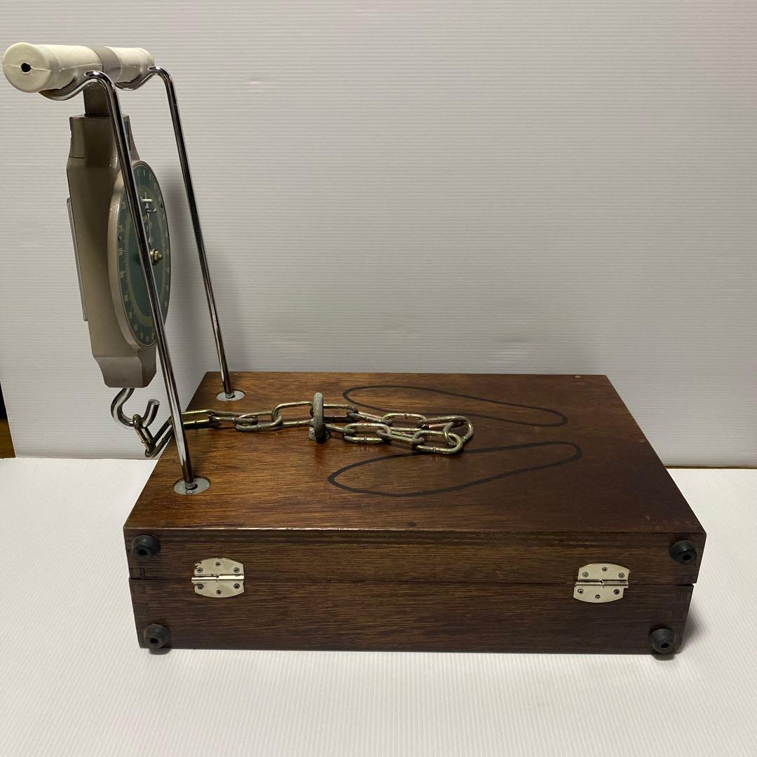 A 希少品 ツツミ 堤製作所 TARZAN ターザン 収納箱付き 背筋力計