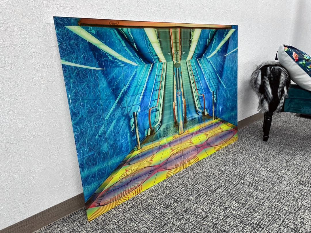 KARE　Picture Glass Escalator Show アート