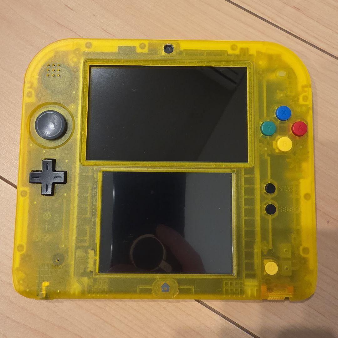 【美品】ニンテンドー2DS ポケットモンスター ピカチュウ　限定パック