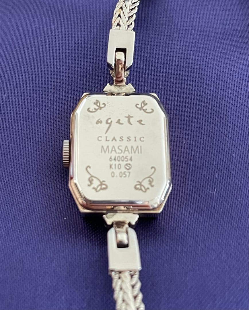 agete CLASSIC K10 時計