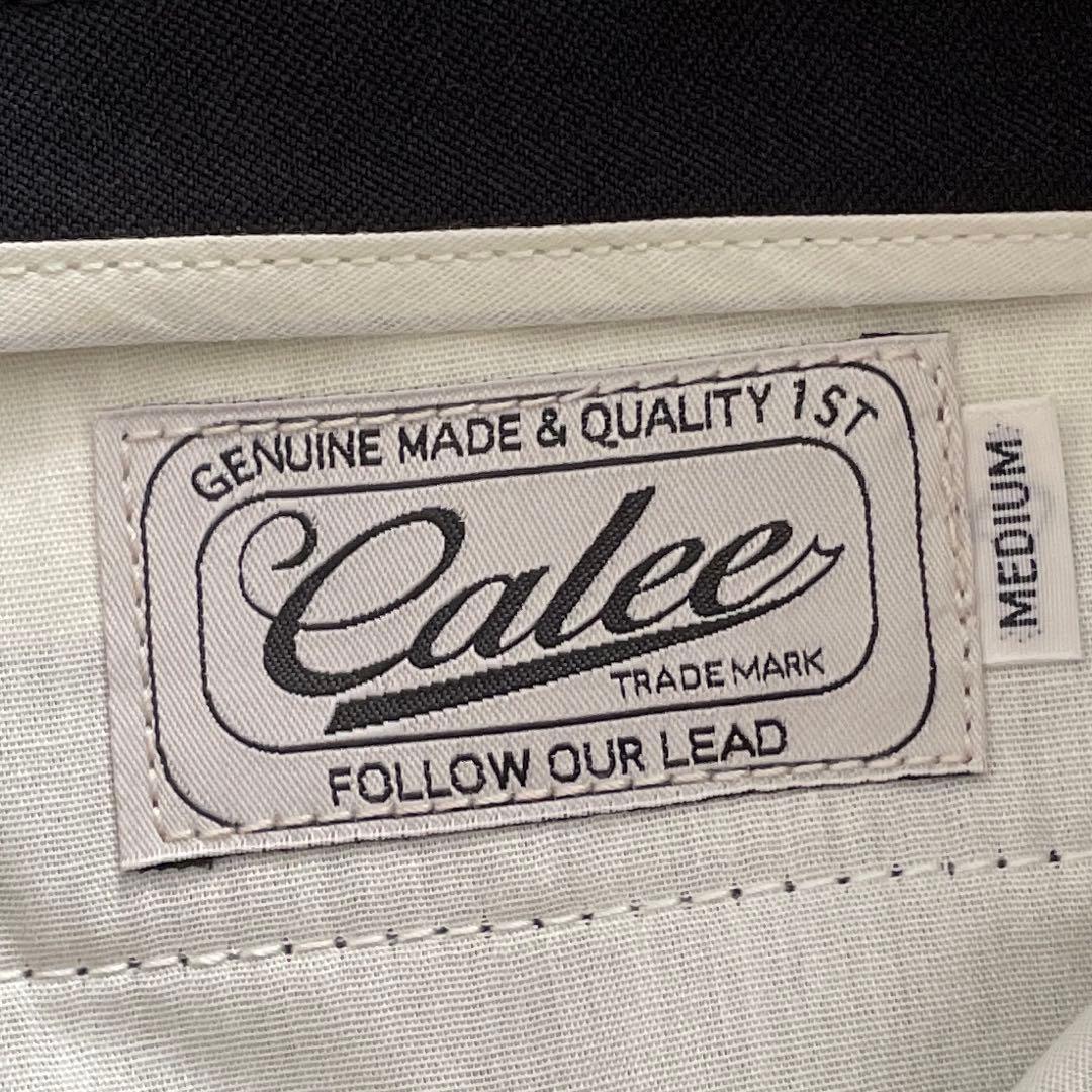 Calee ヴィンテージ リプロダクト アクション スラックス ブラック