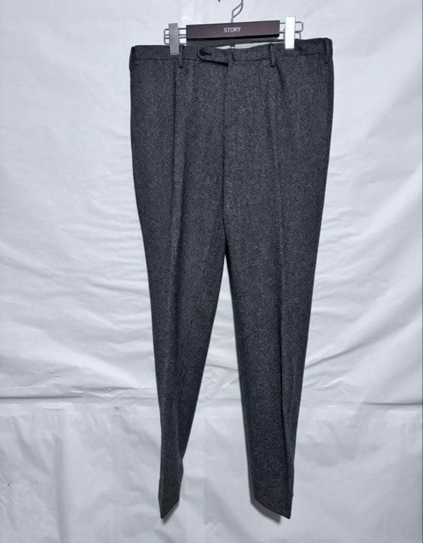 インコテックス incotex ホームスパン　スラックス　グレー　50 美品