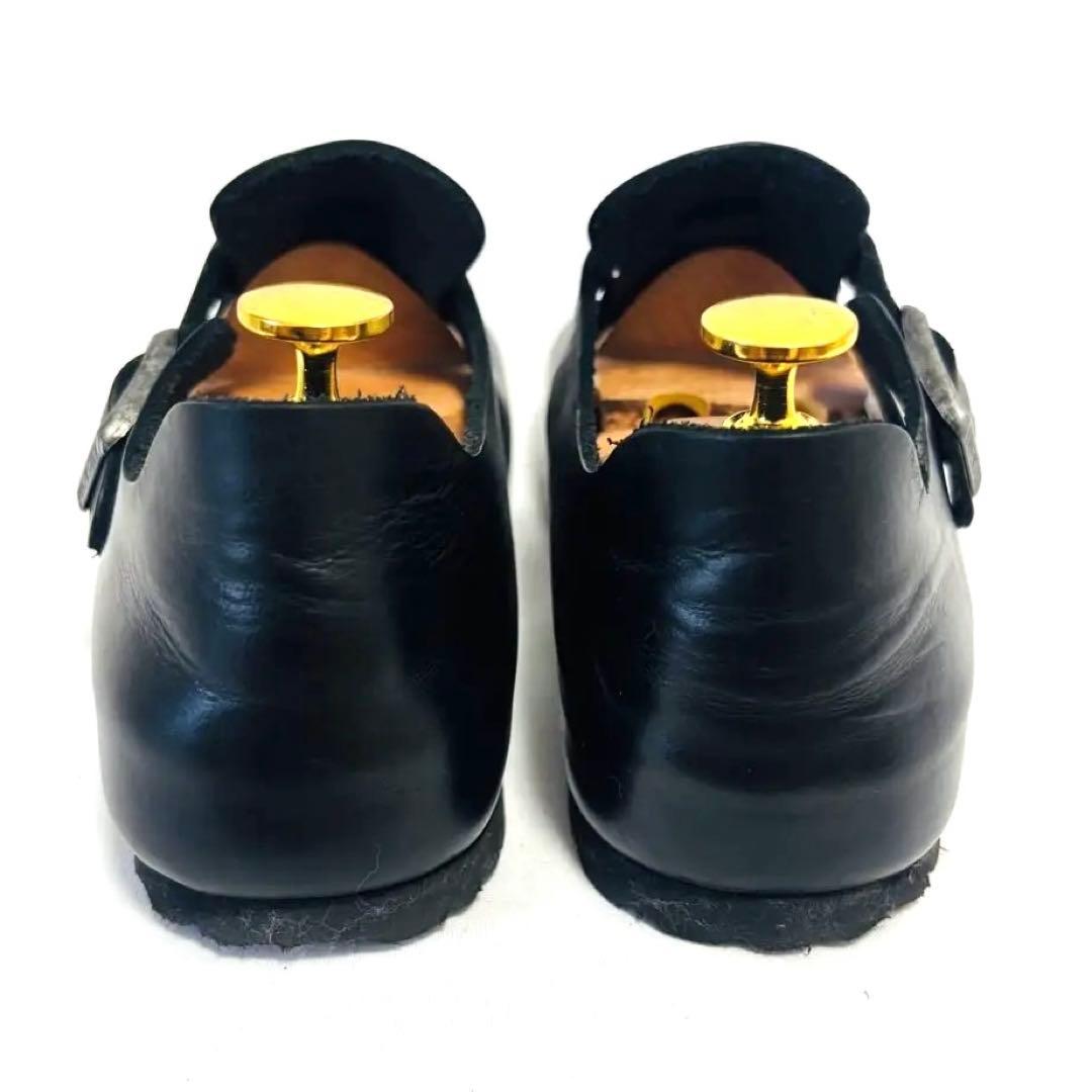 美品Birkenstock London 37/240 黒 オイルレザー