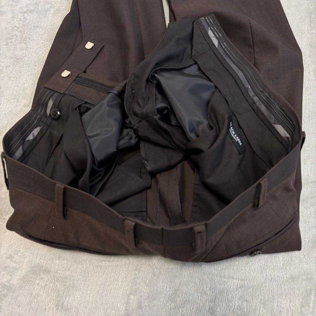 美品✨ブラックレーベルクレストブリッジ×カノニコ 3ピース セットアップ スーツ