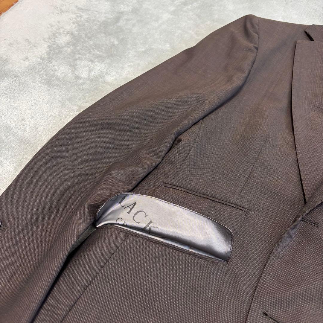 美品✨ブラックレーベルクレストブリッジ×カノニコ 3ピース セットアップ スーツ