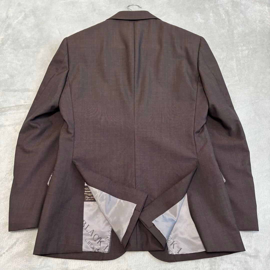 美品✨ブラックレーベルクレストブリッジ×カノニコ 3ピース セットアップ スーツ