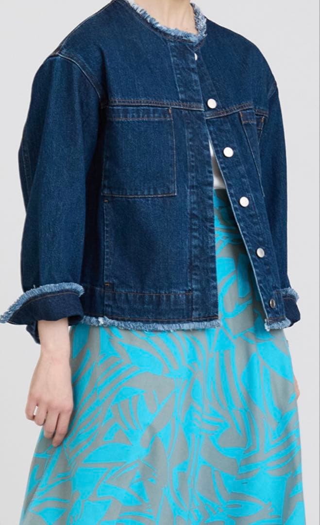 ハウスオブロータス　デニムジャケット　ライトブルー　M