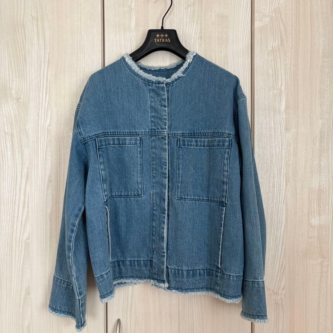 ハウスオブロータス　デニムジャケット　ライトブルー　M