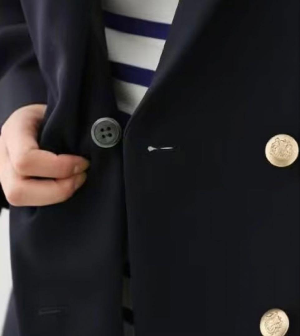 ☆IENA(Maison Iena)☆ウールダブルテーラードジャケット金ボタン