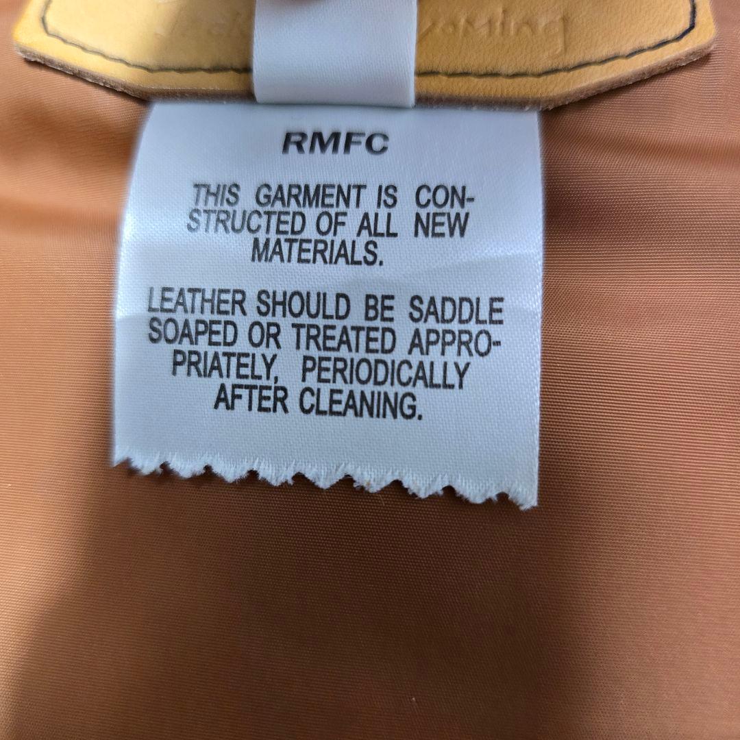 ロッキーマウンテンフェザーベッド ウエアハウス ダウンベスト デニム 馬革 40