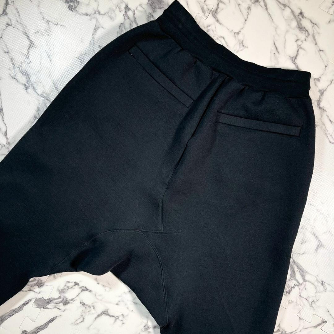 ✨美品✨3(L) FUMITO GANRYU サルエル スウェット ブラック