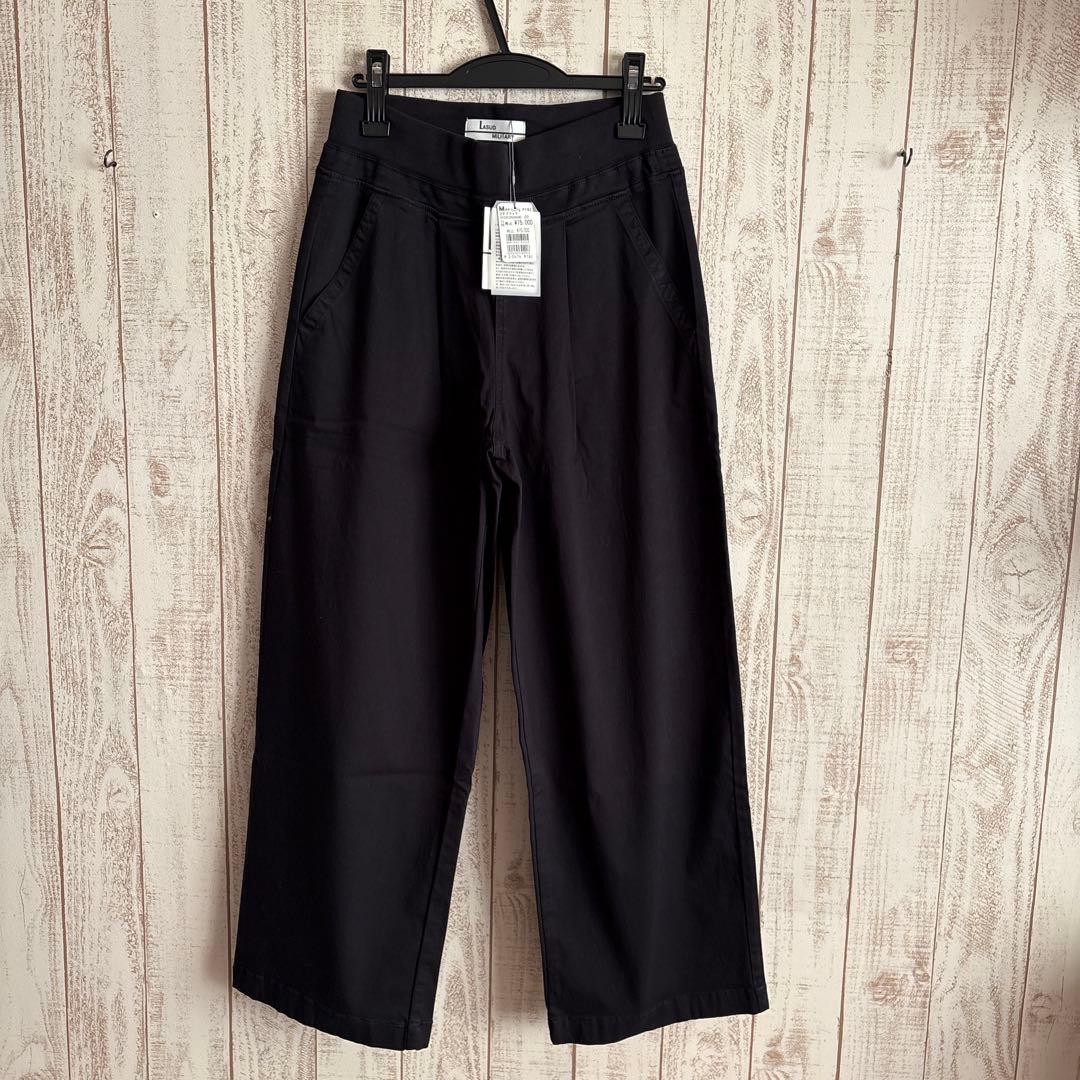 新品　ラシュッド　定価¥1万5000円　ストレッチワイドパンツ　スコットクラブ