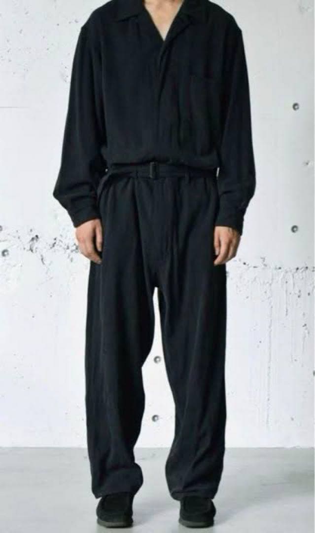 COMOLI 24SS シルクネップ オールインワン サイズ3