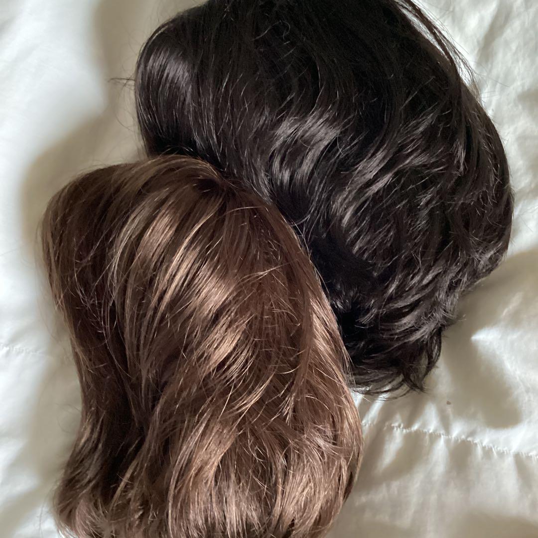 新品未使用 プリシラ ウィッグ フルWig エアリーボブ ショートヘア2色セット