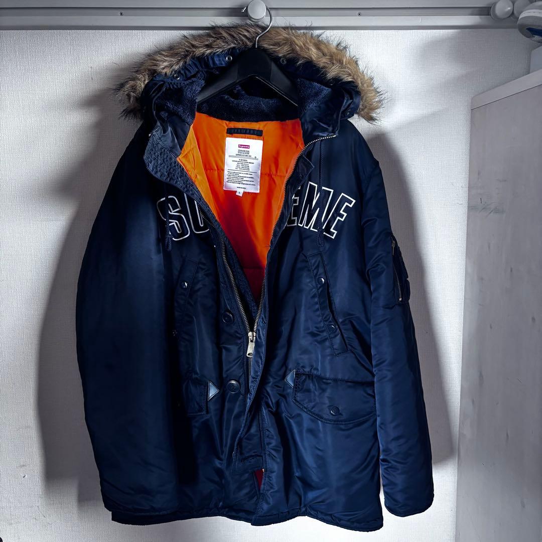 Supreme N-3B PARKA ネイビー Lサイズ