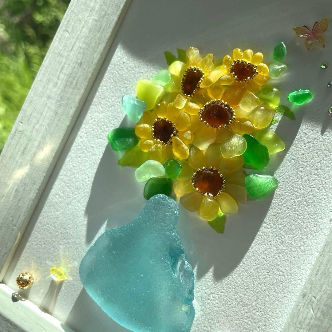 シーグラスアート　もんち様♡リクエスト