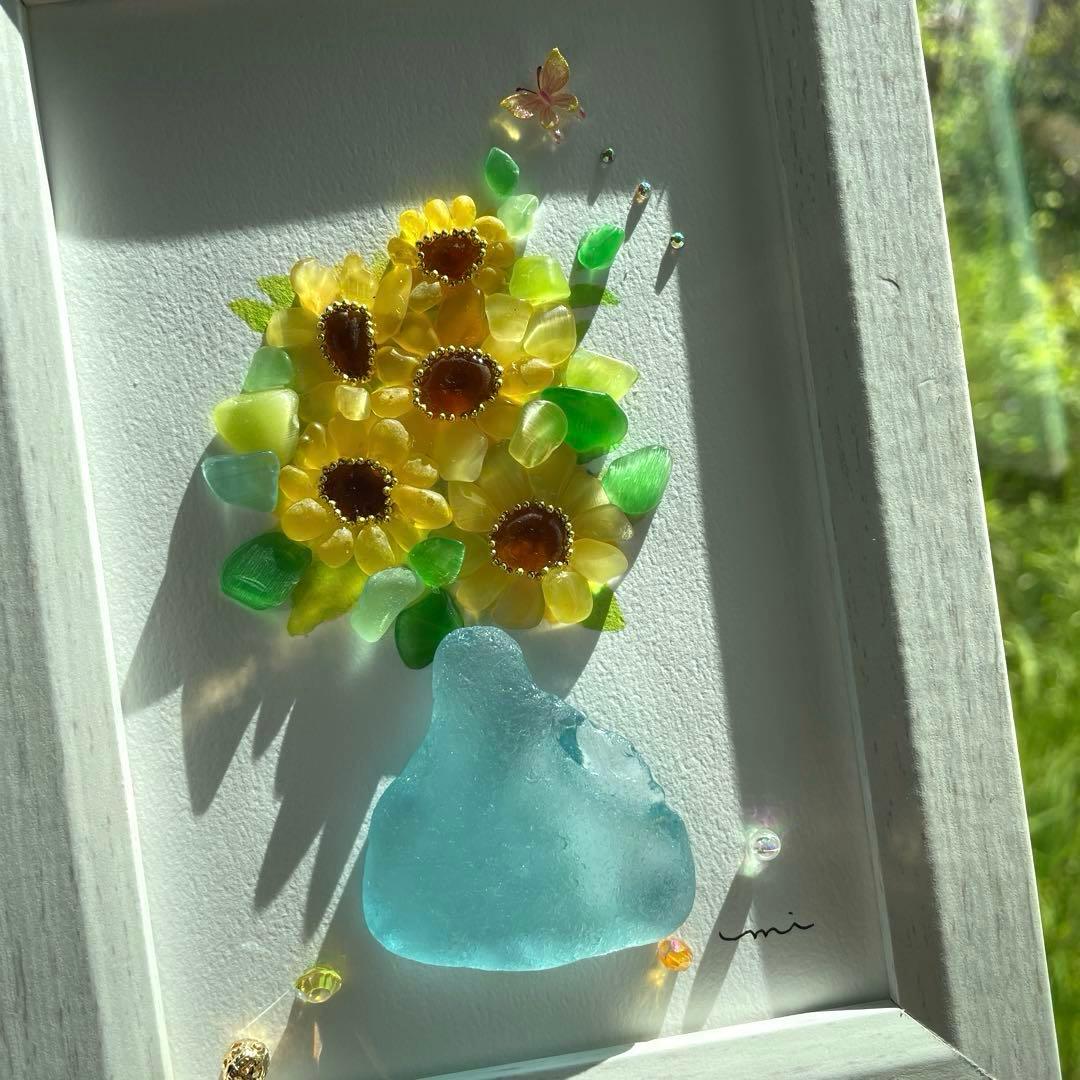 シーグラスアート　もんち様♡リクエスト