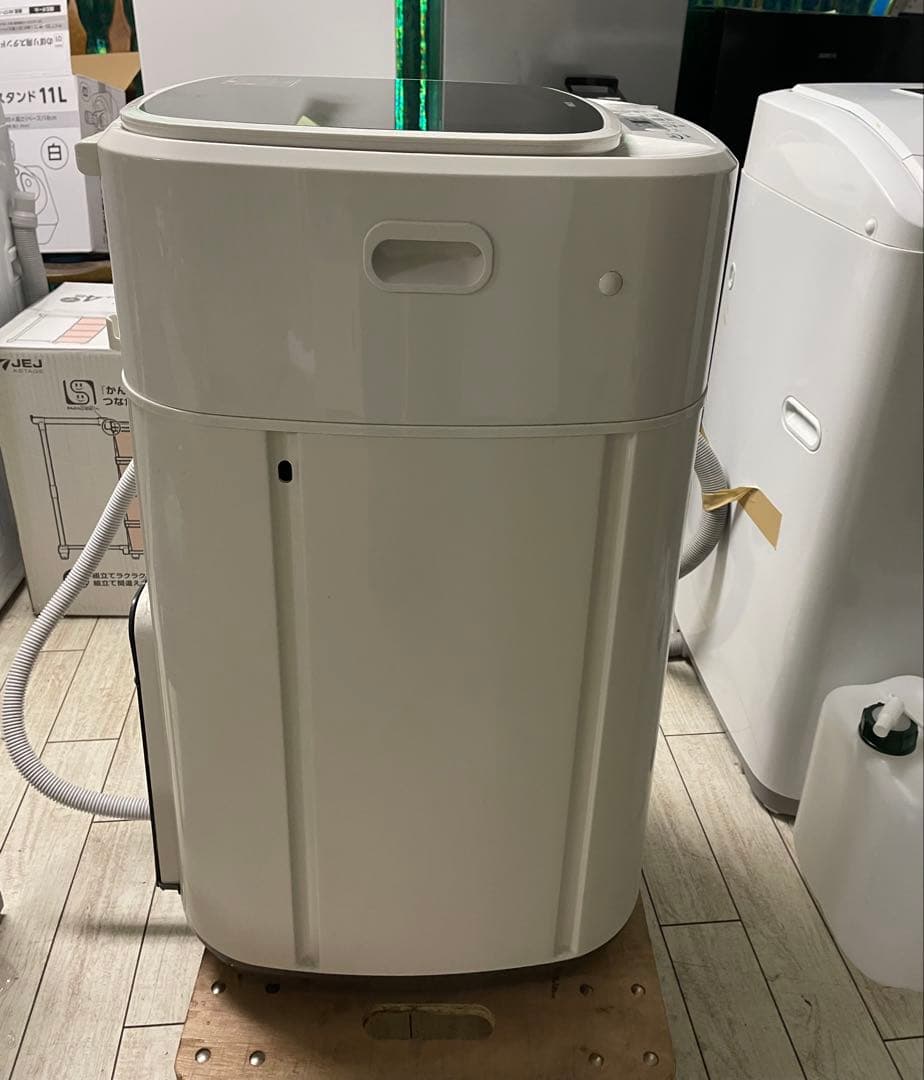 黒*メ様 【2024年製】YAMAZEN 全自動洗濯機 YWMB-38（W） ①