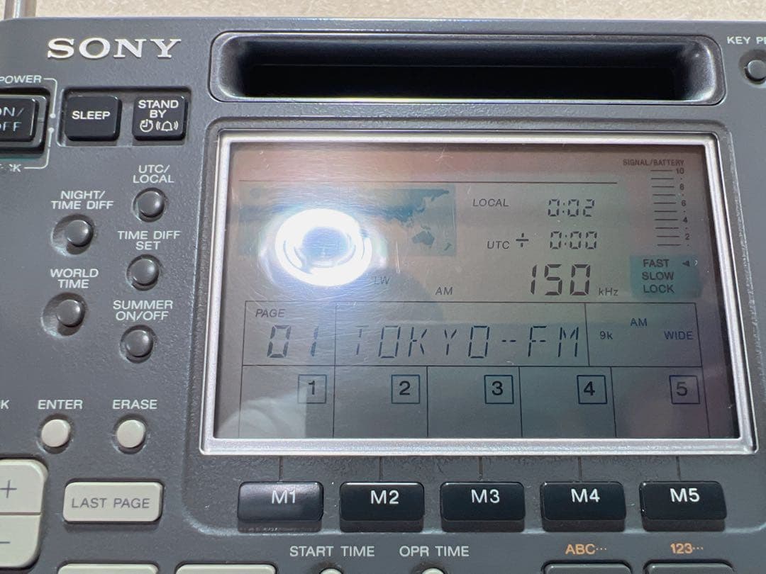 SONY ソニー ICF-SW55 ラジオ レシーバー