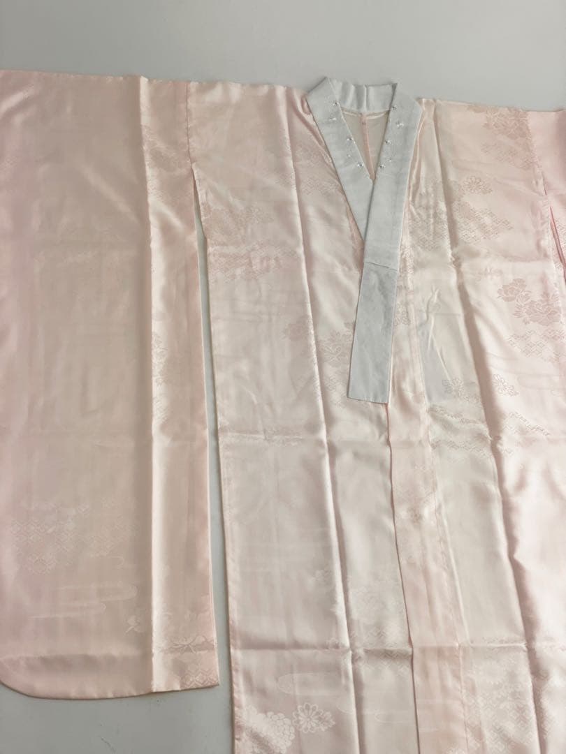 【在庫一掃セール！43枚セット】刺繍半衿付き　長襦袢　振袖用　F