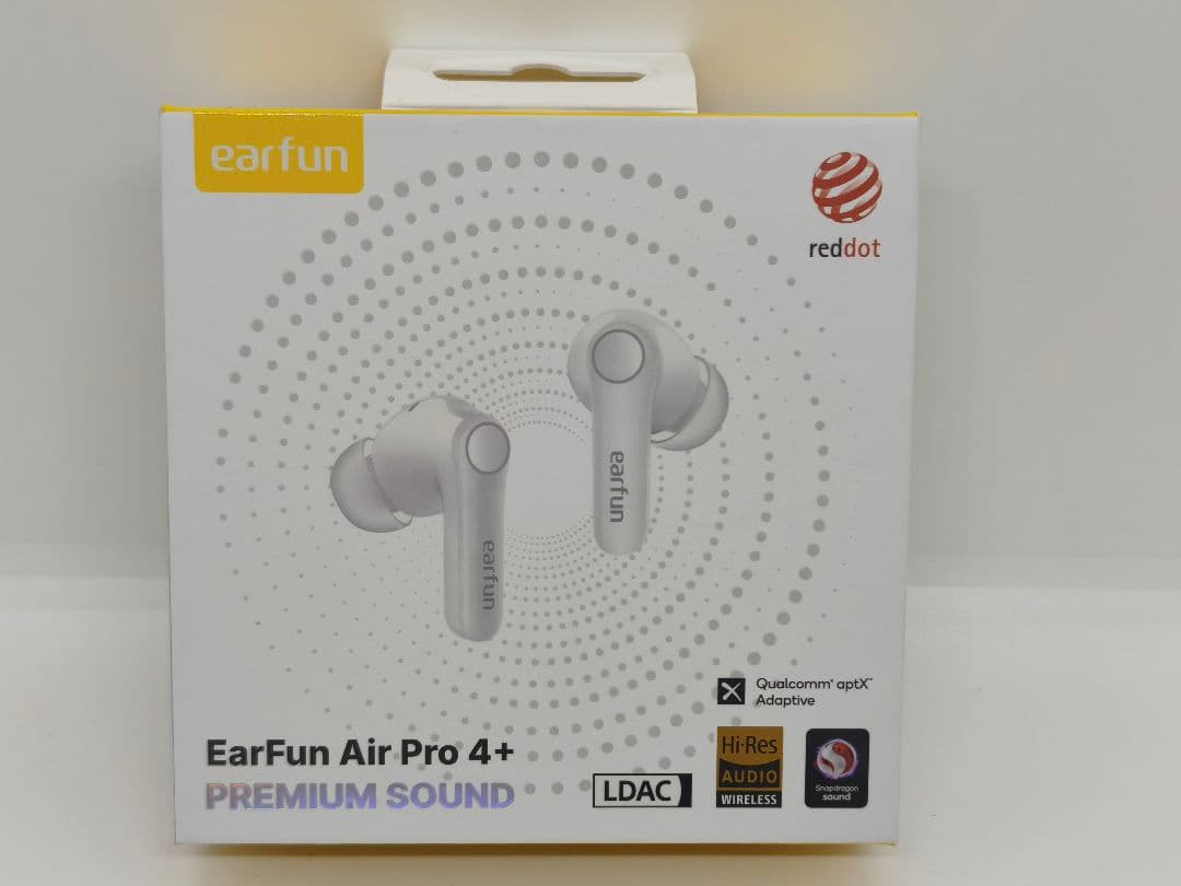 【新品未使用品】 EarFun Air Pro 4+ ホワイト イヤーファン
