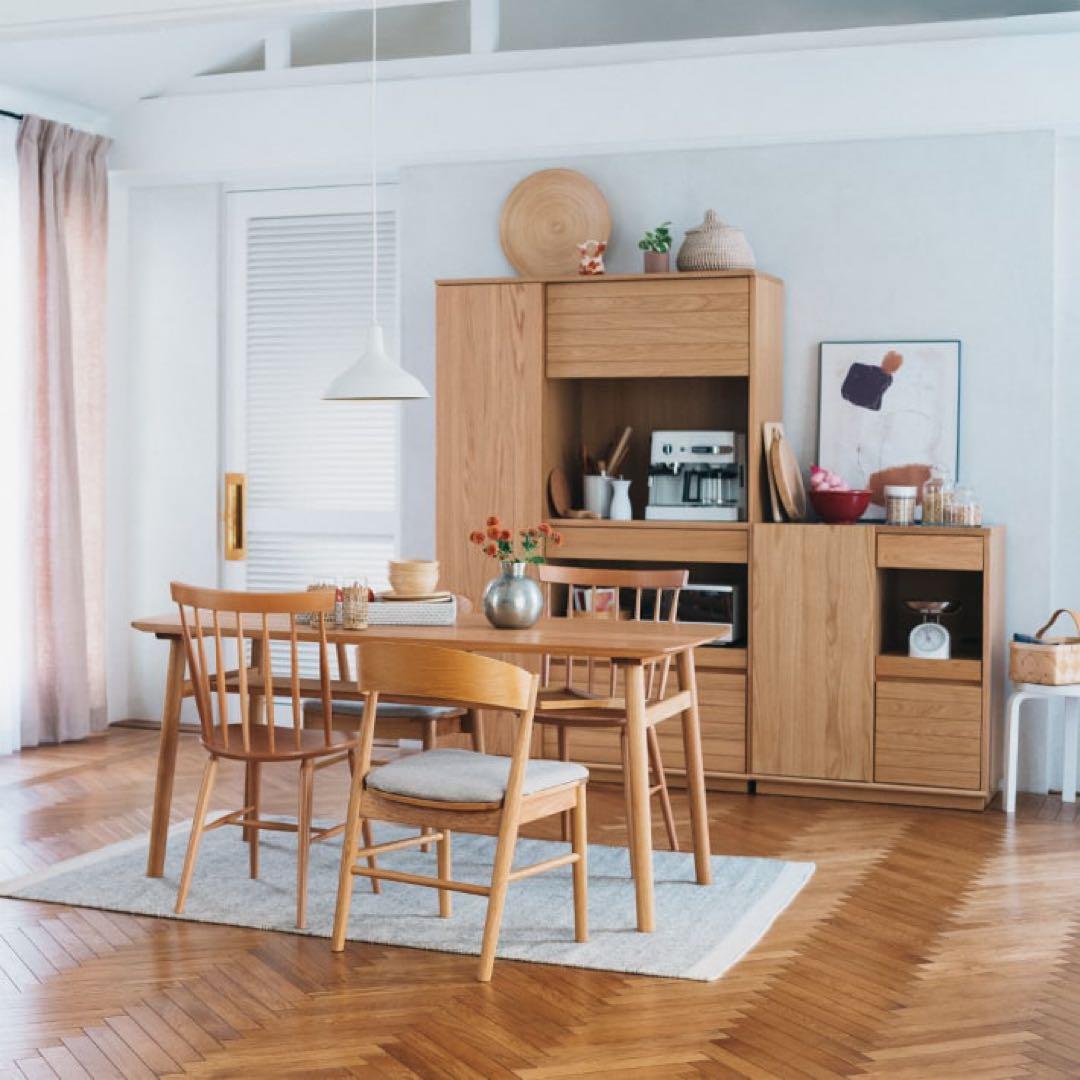 unico SOLK キッチンカウンター W1200