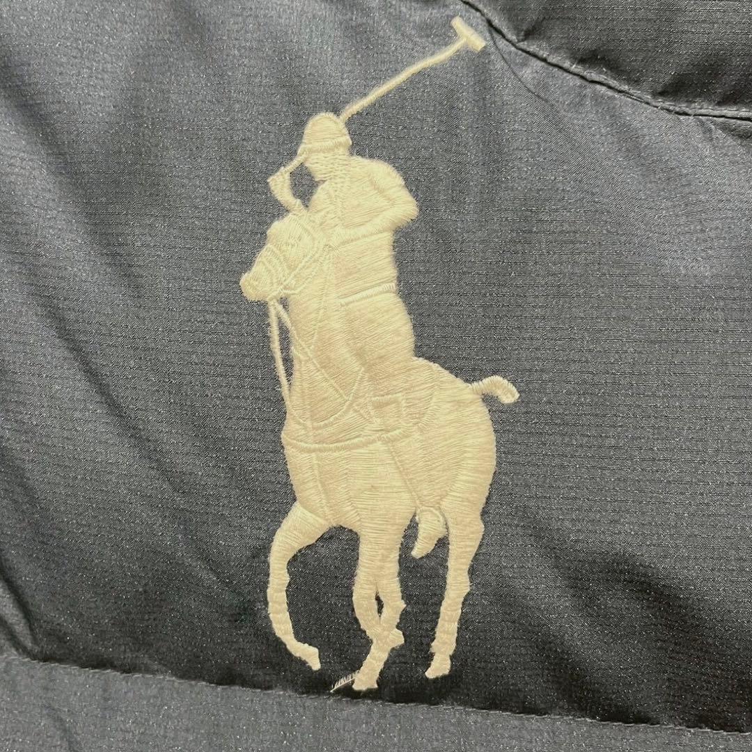 naruro ラルフローレン 刺繍ロゴ レアカラー ダウン ベスト