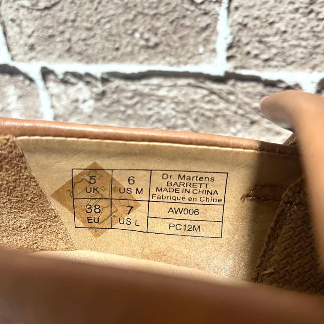 ＊最終値下げ＊未使用品ドクターマーチン バレット タッセルローファー 38 タン