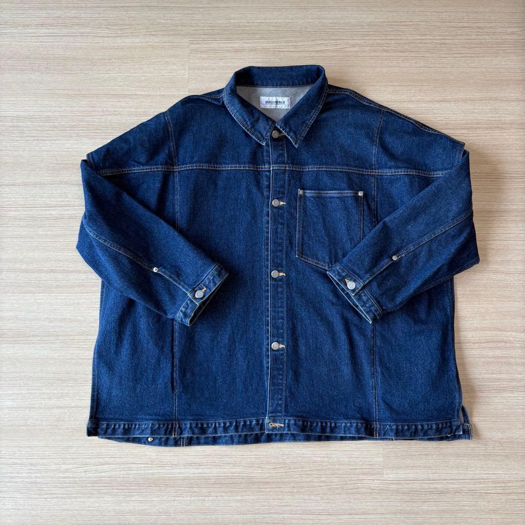 s*m様 DISCOVERED_STRETCH DENIM LAYERED BL