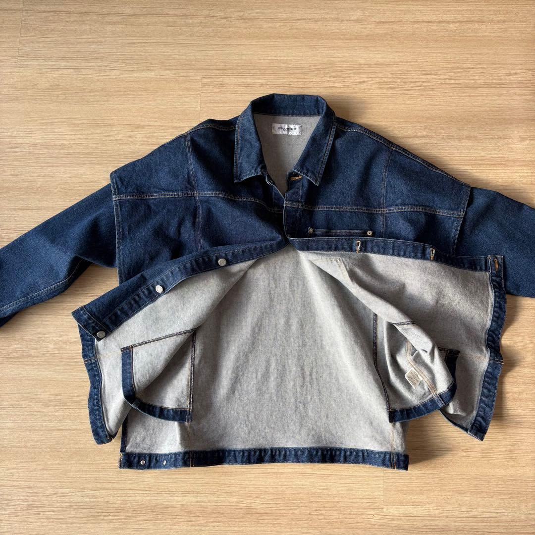 s*m様 DISCOVERED_STRETCH DENIM LAYERED BL