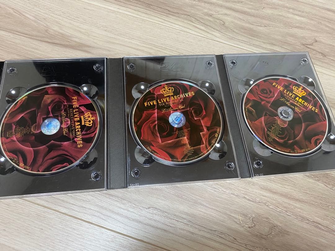 ラルク FIVE LIVE ARCHIVES 完全生産限定盤 DVD 美品