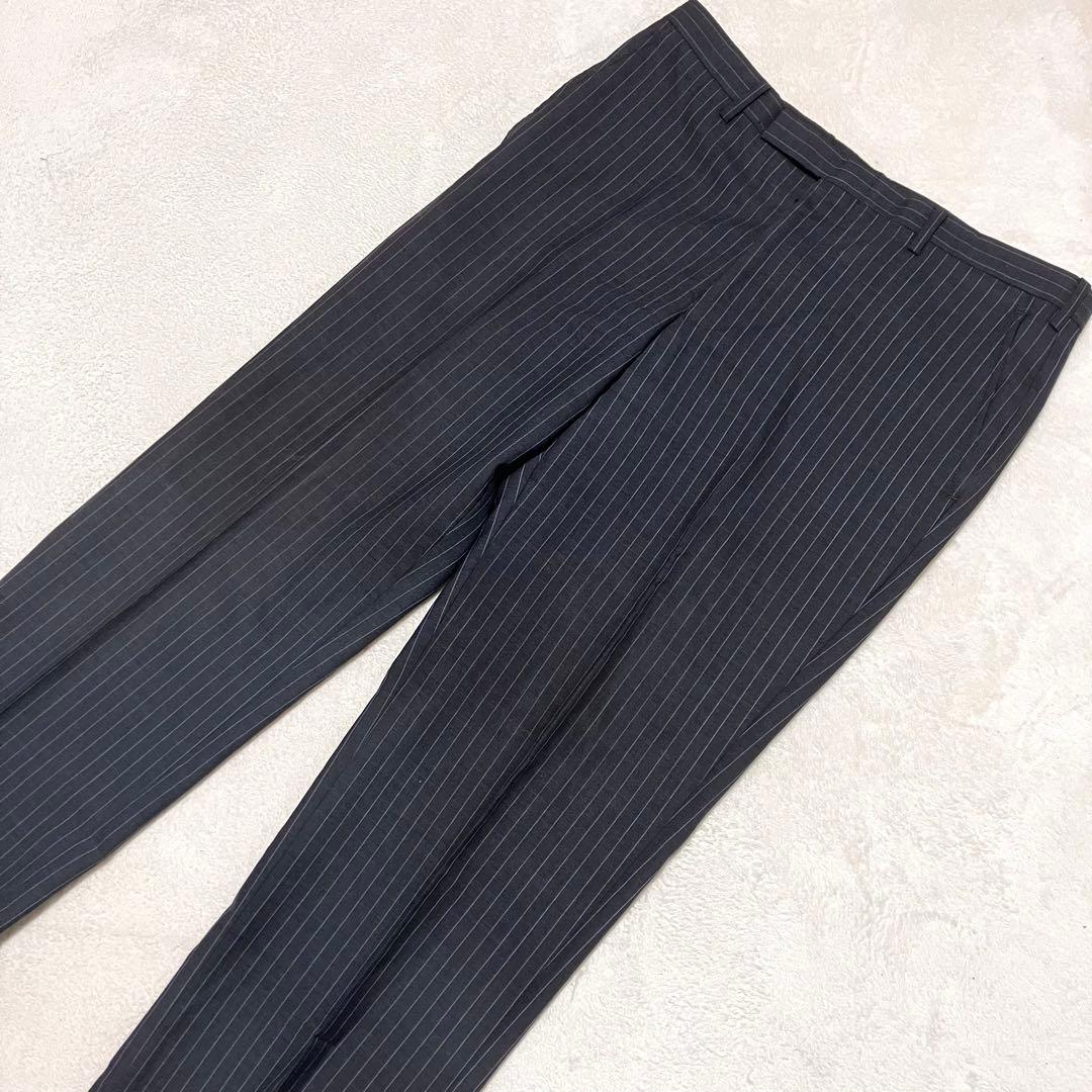 希少✨バーバリーブラックレーベル スーツ セットアップ ストライプ 裏地玉虫色