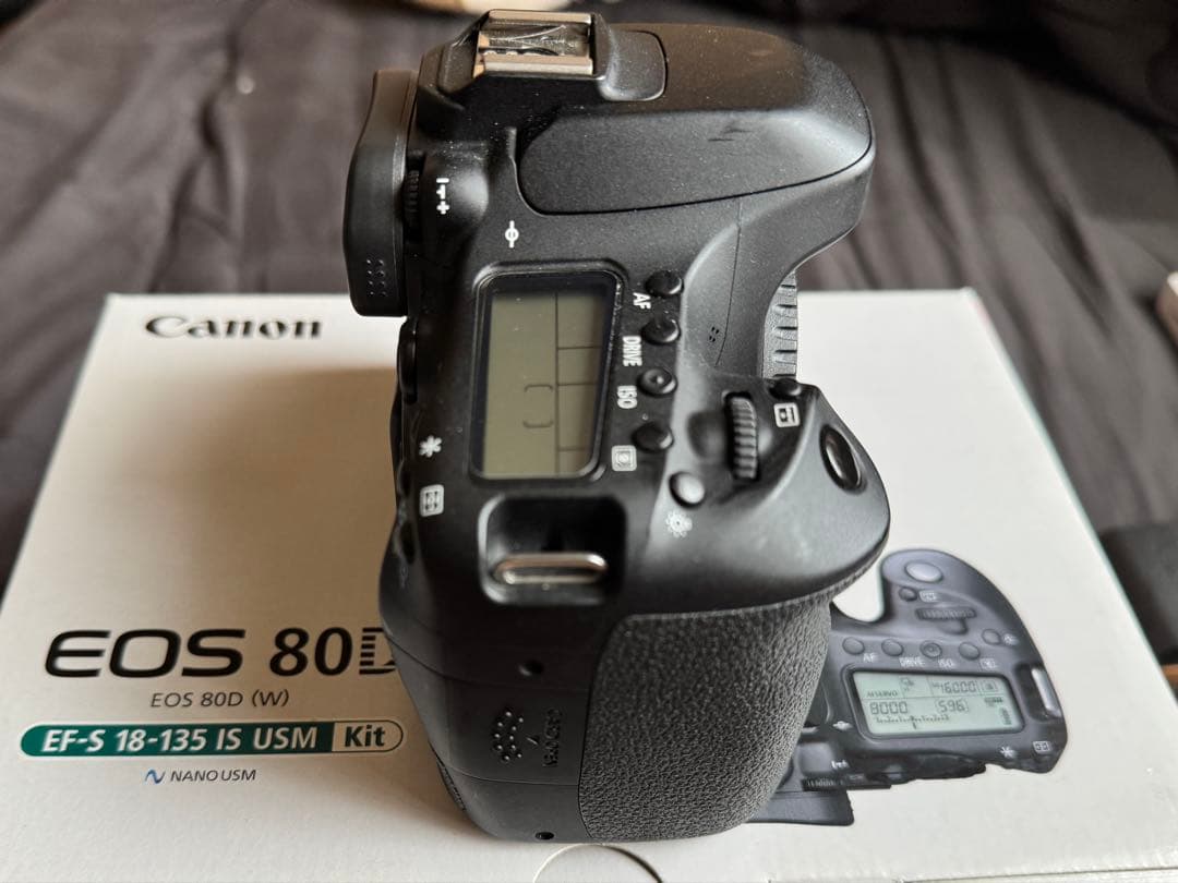 動作良好 Canon EOS 80D デジタル一眼レフカメラ