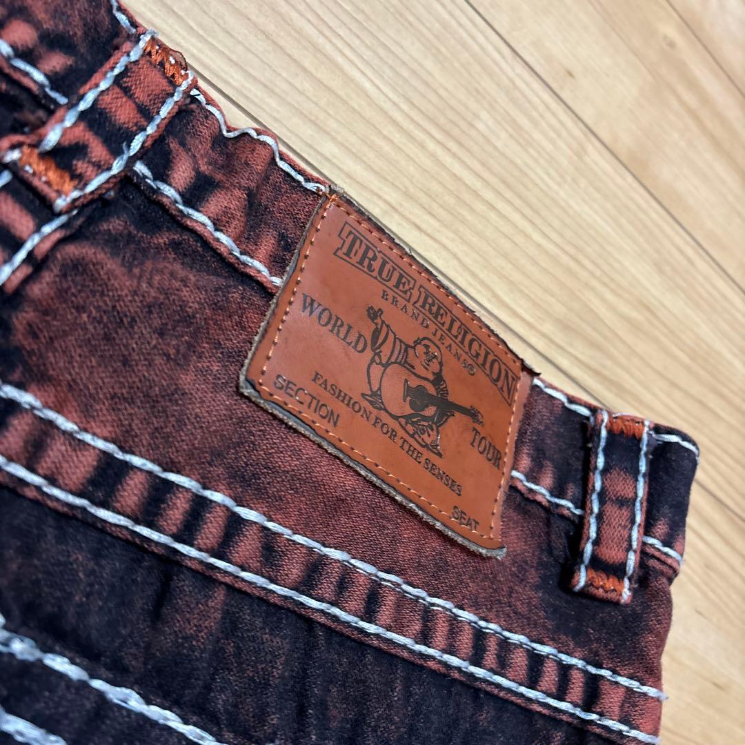 パンツ true religion half denimpants y2k grunge