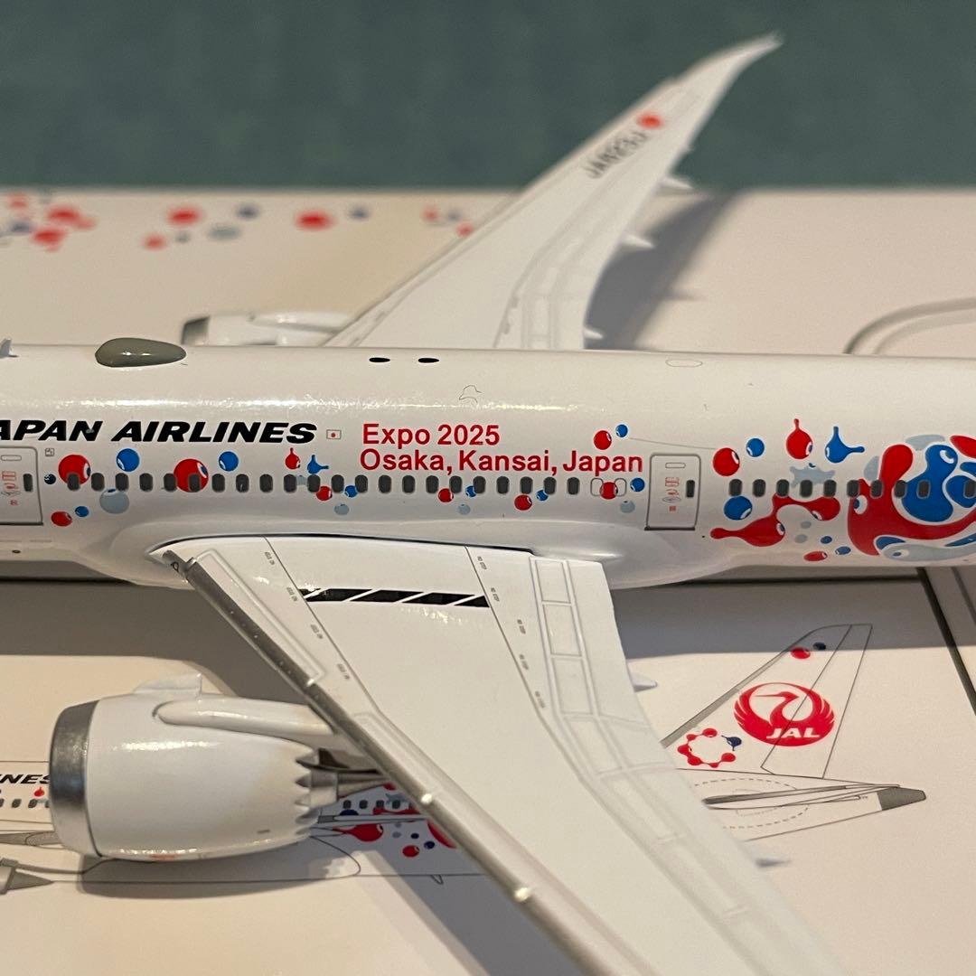 JAL 787-8 日本航空 EXPO 2025 JA823J jc 1:400