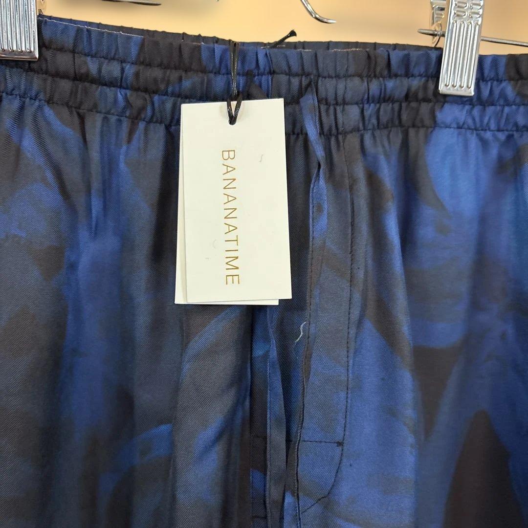 BANANATIME バナナタイム シルク100％ イージーパンツS 新品未使用