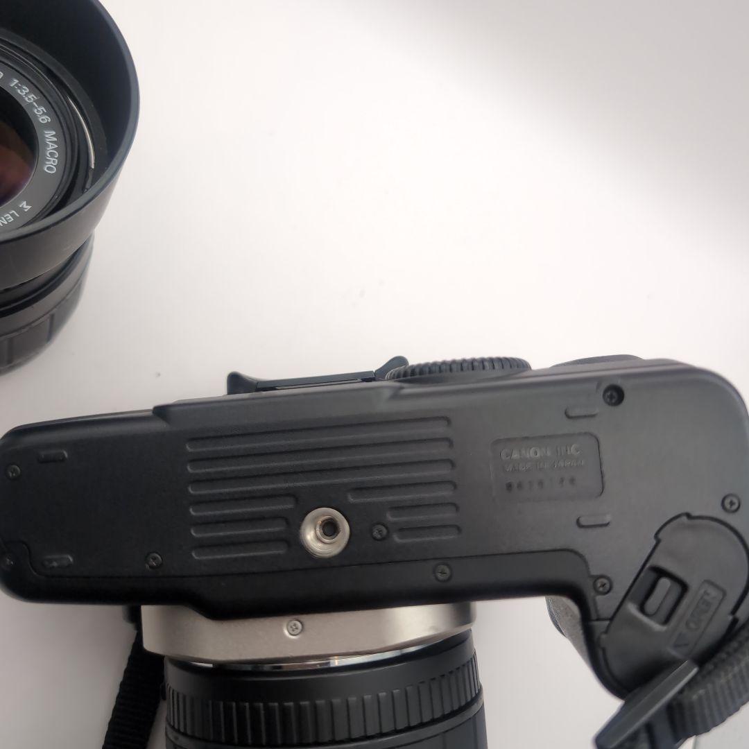 キャノン　EOS55 レンズ2本 フラッシュ付き